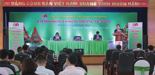 ĐHCĐ AAA đã thông qua phương án nới room cho NĐT nước ngoài lên 100%