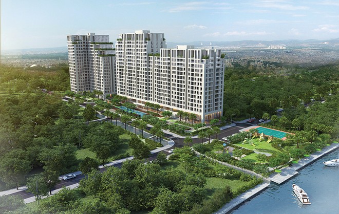 Phối cảnh tổng thể Dự án Opal Riverside