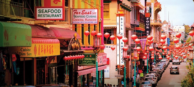 Một góc phố Tàu tại SanFrancisco (Mỹ)