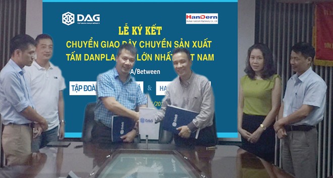 DAG sản xuất tấm nhựa Danpla khổ lớn nhất thị trường