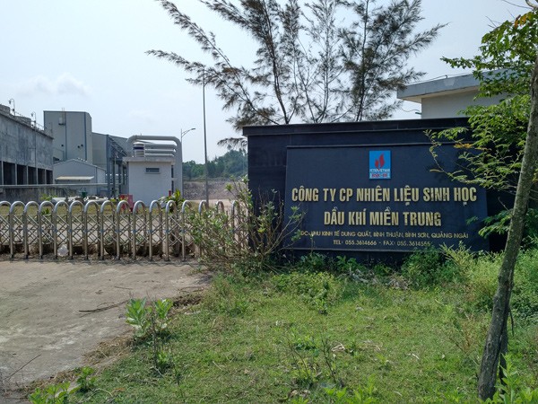 Nhà máy nhiên liệu sinh học Bio-Ethanol Dung Quất.