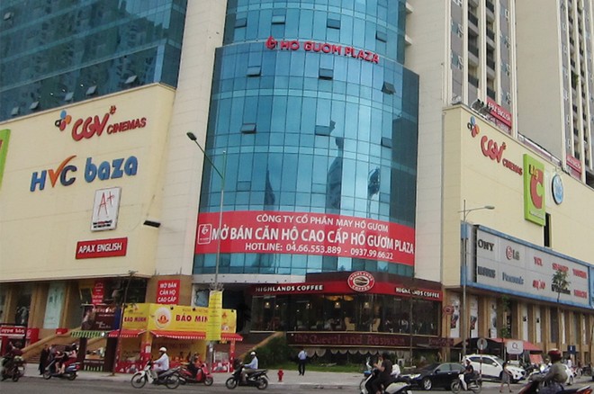 Dự án Chung cư Hồ Gươm Plaza đã bàn giao và vận hành từ 2 năm nay, nhưng vẫn liên tục treo biển bán căn hộ