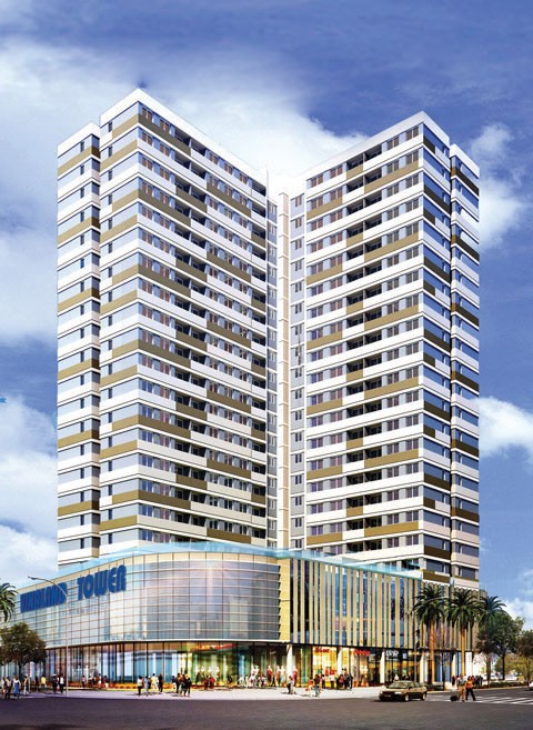 Phối cảnh Dự án Vinaland Tower - dự án đối tượng được Vinaland sử dụng để huy động vốn của hàng trăm khách hàng nhiều năm trước