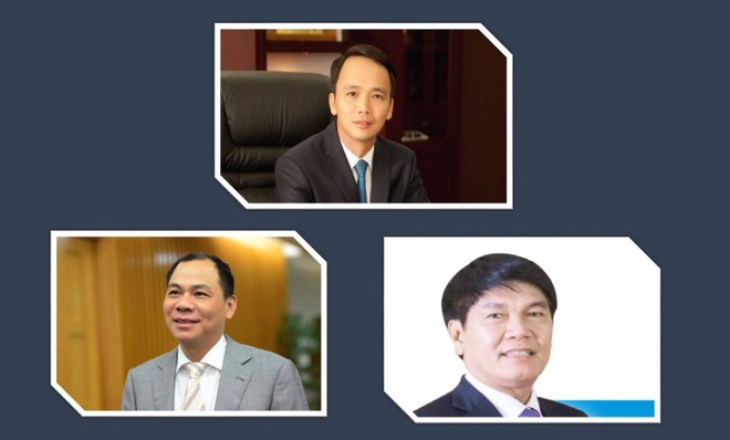Top 5 người giàu nhất chứng khoán Việt Nam tháng 11/2016