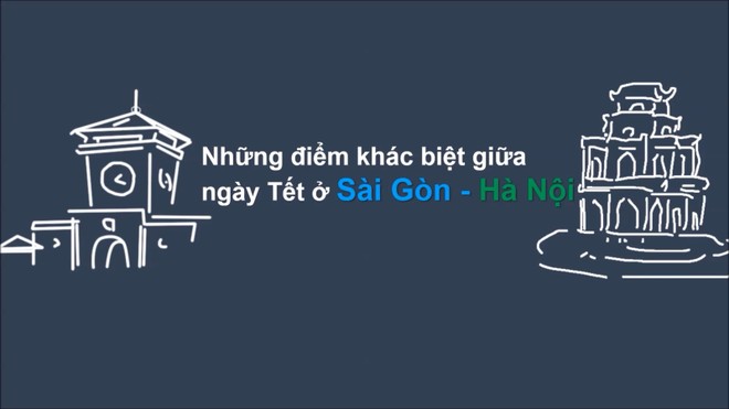 Khám phá những điểm khác biệt giữa ngày Tết ở Sài Gòn - Hà Nội