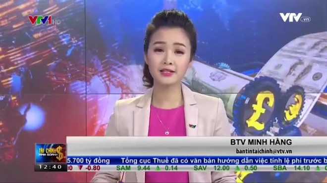 Bản tin tài chính kinh doanh trưa 11-5