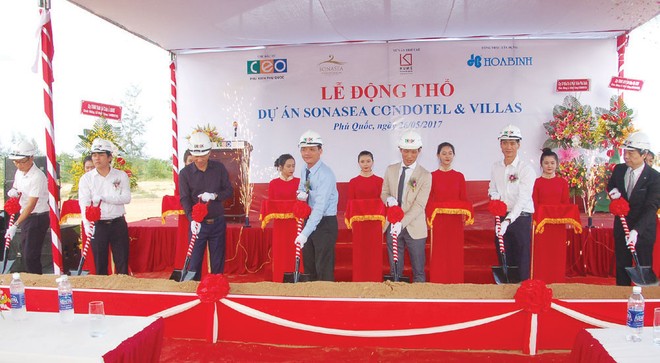 CEO động thổ Dự án Sonasea Condotel & Villas