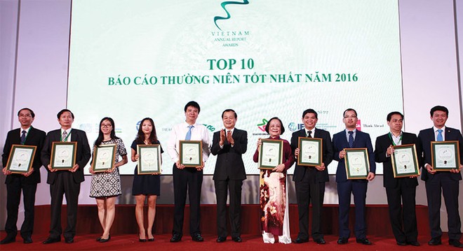 Trong 10 năm qua, Cuộc bình chọn BCTN tốt nhất đã góp phần thúc đẩy tính minh bạch của các DN niêm yết