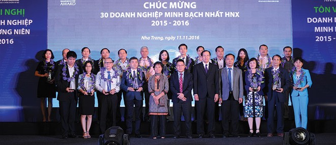 Tháng 11, HNX sẽ vinh danh các doanh nghiệp quản trị tốt 2017