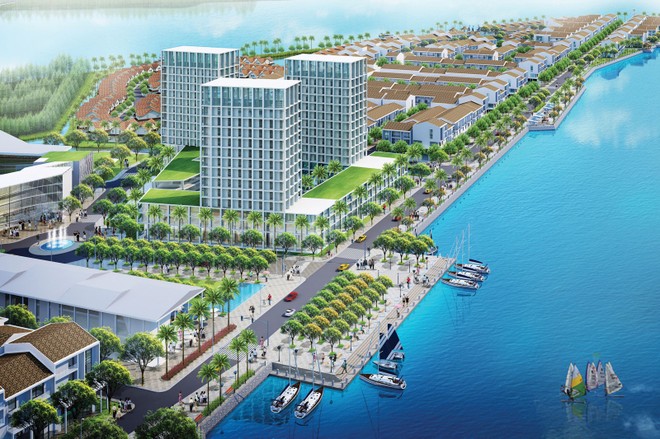 Phối cảnh tổng thể Dự án Marine City.