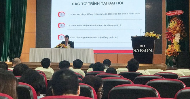 Đại hội cổ đông bất thường Sabeco hôm 23/4/2018 diễn ra bình lặng đến bất ngờ  