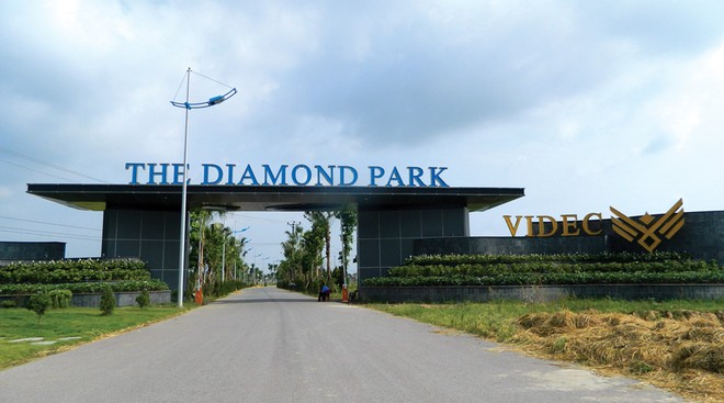 Dự án The Diamond Park đã hoàn thiện kết cấu hạ tầng, đang 
hoàn tất thủ tục đầu tư xây dựng chung cư thu nhập thấp