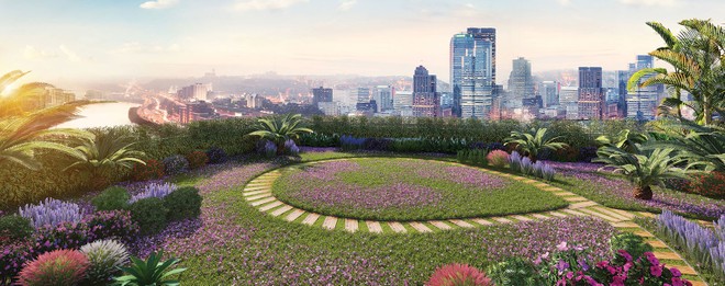 Imperia Sky Garden tạo ấn tượng với “Vườn chân mây” độc đáo