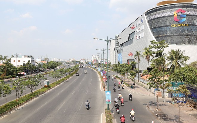 Tuyến đường Phạm Văn Đồng đã vẽ lại bản đồ thị trường bất động sản TP.HCM khi điền thêm khu Bắc vào thị trường. Ảnh: Gia Huy