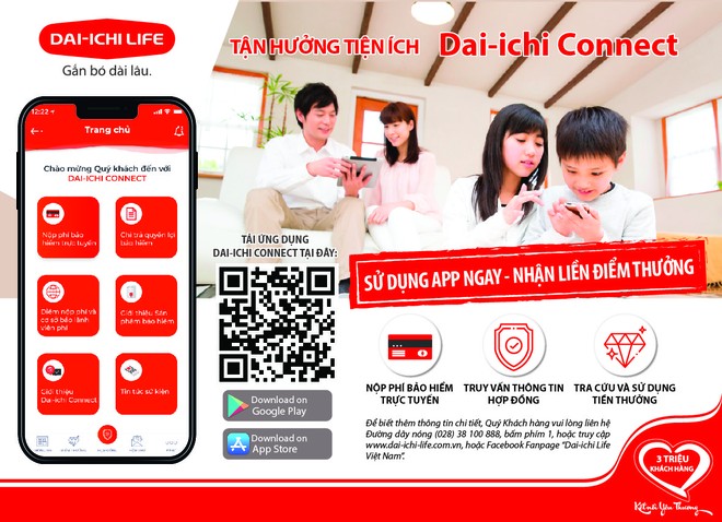 Dai-ichi Life Việt Nam ra mắt Ứng dụng Dai-ichi Connect