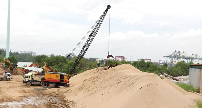 Giá cát xây dựng lại “nhảy múa”