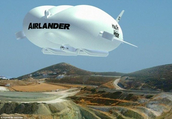 Chiếc máy bay xa xỉ nhất thế giới Airlander 10 có gì đặc biệt