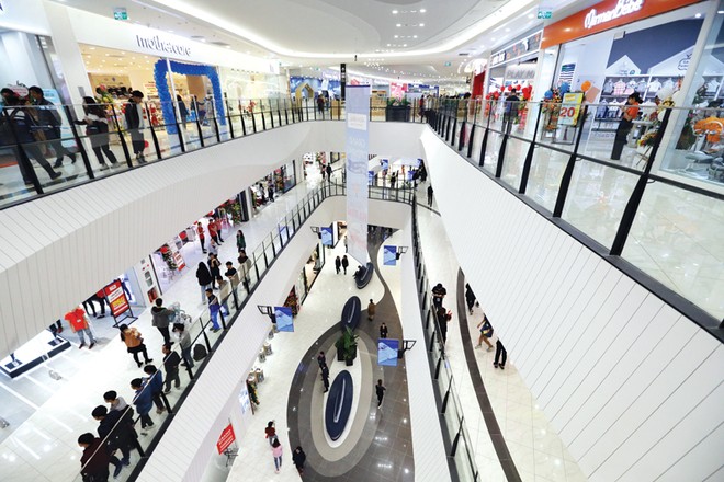 AEON MALL thứ 5 tại thị trường Việt Nam và là AEON MALL thứ hai tại Hà Nội của AEON vừa được khai trương với tổng diện tích sàn khoảng 150.000 m2. Ảnh: Đ.T