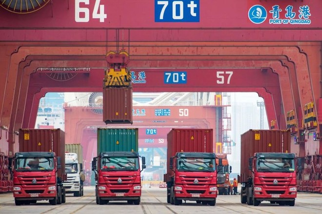 Với GDP tăng 6,1% trong năm 2019, Trung Quốc vẫn đạt mục tiêu tăng trưởng đề ra. Ảnh: AFP