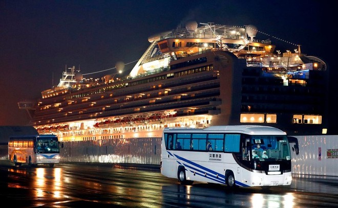 Tàu du lịch Diamond Princess được cho là ổ dịch viêm phổi cấp do chủng mới của virus corona (Covid-19) lớn nhất bên ngoài Trung Quốc.