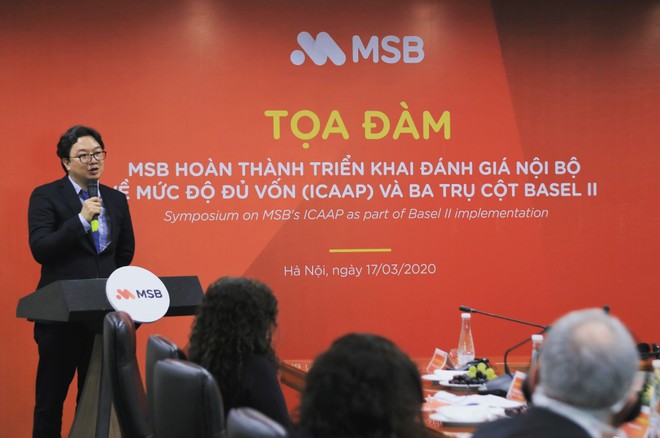 MSB hoàn thành 3 trụ cột của Basel II