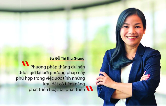 Savills: Không nên loại bỏ phương pháp thặng dư