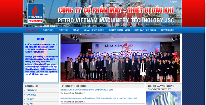 PV Machino “quên” không giải trình nguyên nhân doanh thu quý I/2018 sụt giảm một nửa