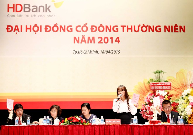 HDBank sẽ niêm yết trong 2015 nếu thị trường thuận lợi