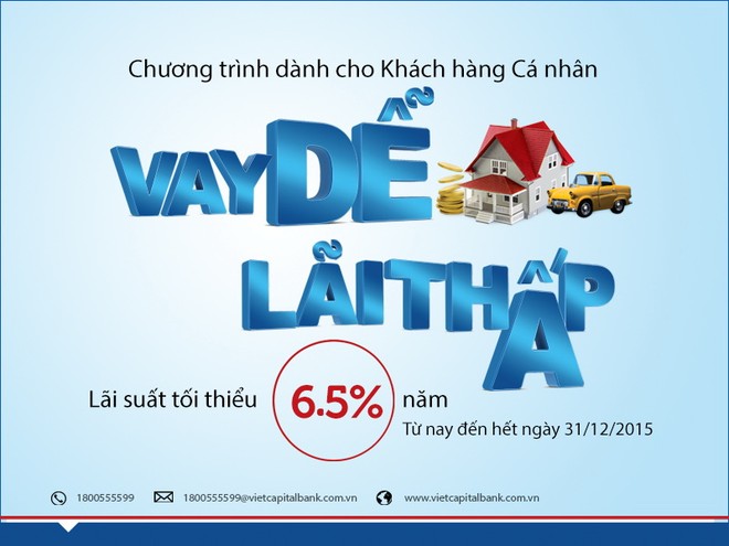 Chỉ mất 4h vay vốn cùng Viet Capital Bank