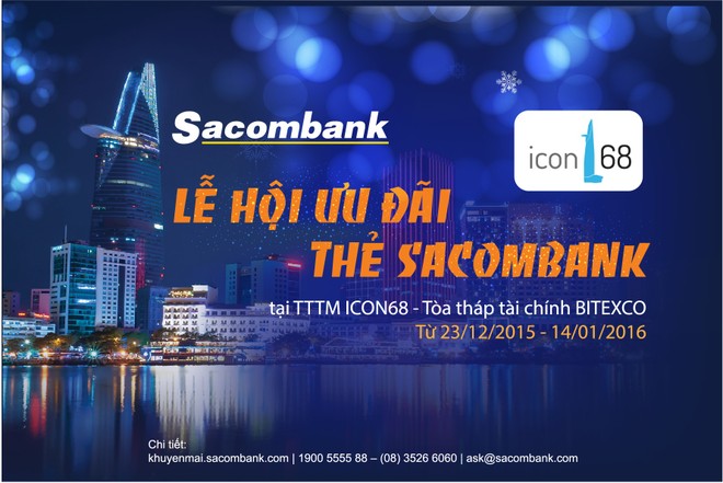 Lễ hội ưu đãi thẻ Sacombank