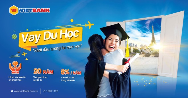 Vietbank dành 1.000 tỷ đồng để cho vay du học 