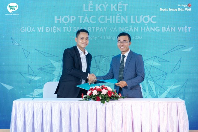 Ngân hàng Bản Việt hợp tác Ví điện tử SmartPay 