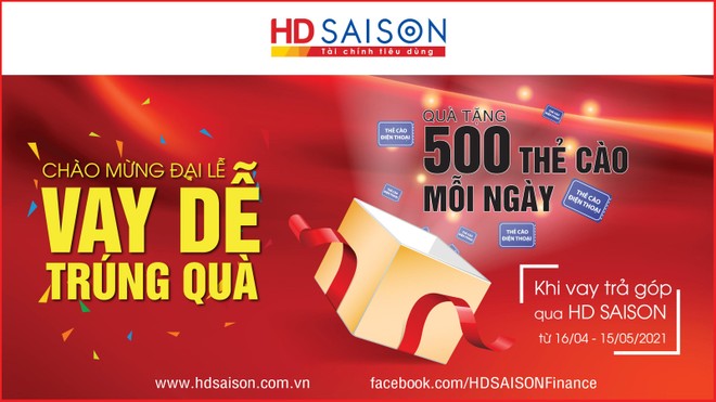 HD SAISON tưng bừng khuyến mại mừng đại lễ