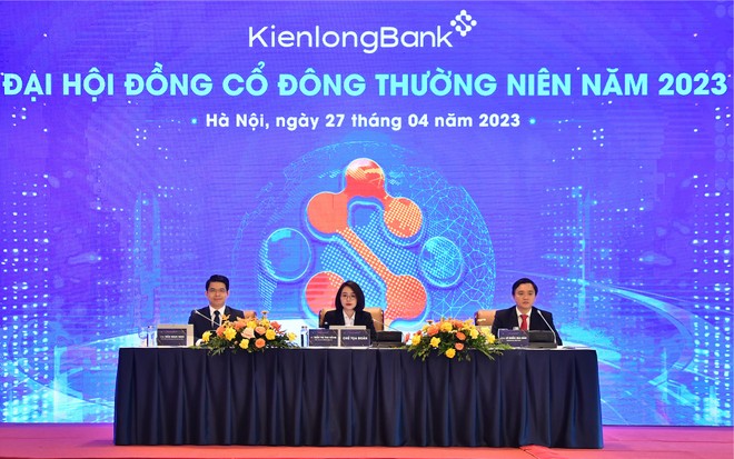 Toàn cảnh Đại hội đồng cổ đông thường niên KienlongBank năm 2023