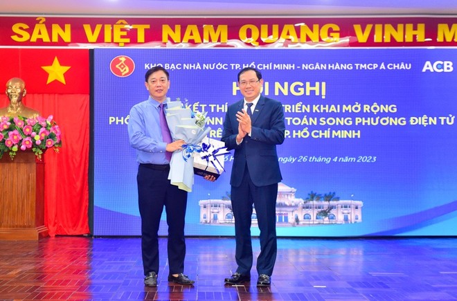 ACB đẩy mạnh thanh toán song phương với Kho bạc Nhà nước TP.HCM