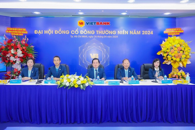 ĐHCĐ VietBank (VBB): Mục tiêu lợi nhuận trước thuế tăng 29%, chia cổ tức 25% bằng cổ phiếu