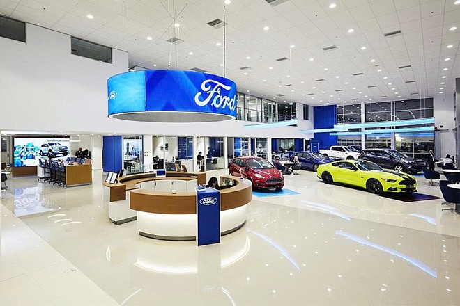 City Auto đồng loạt khai trương 3 showroom Ford mới