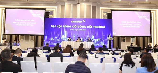 ĐHCĐ bất thường Eximbank (EIB) thông qua dời trụ sở ra Hà Nội và miễn nhiệm thành viên Hội đồng quản trị, Ban kiểm soát