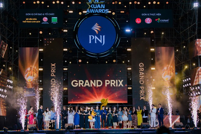 PNJ chiến thắng giải thưởng lớn chung cuộc tại Vạn Xuân Awards 2024