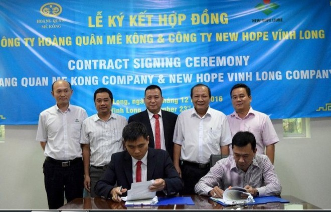 Hoàng Quân Mê Kông cho New Hope thuê đất KCN Bình Minh