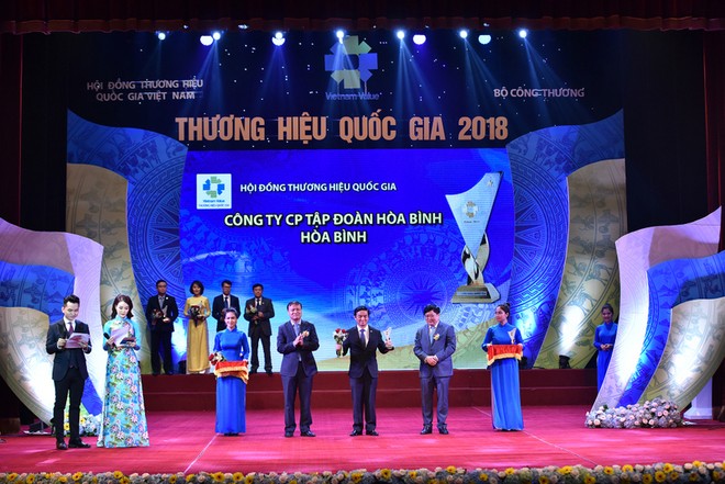 Tập đoàn Xây dựng Hòa Bình, nhà thầu duy nhất 6 lần liên tiếp đạt Thương hiệu Quốc gia