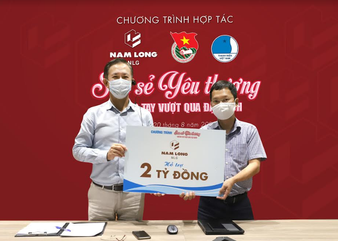 Nam Long đóng góp 5 tỷ đồng chống dịch covid 19