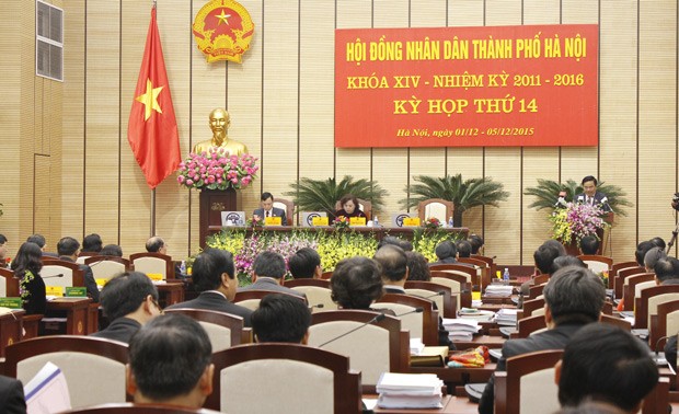 Phiên khai mạc sáng 1/12, kỳ họp thứ 14, HĐND TP. Hà Nội khóa XIV