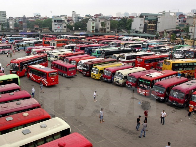 Hoạt động kinh doanh vận tải vẫn còn tồn tại nhiều về công tác quản lý, cấp phép. (Ảnh: Thế Duyệt/TTXVN)