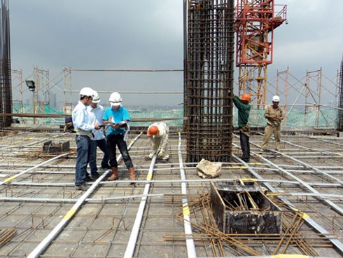 Công tác xây lắp khu vực Depo của tuyến đường sắt Cát Linh - Hà Đông đang chậm tiến độ đề ra. (Ảnh minh họa)