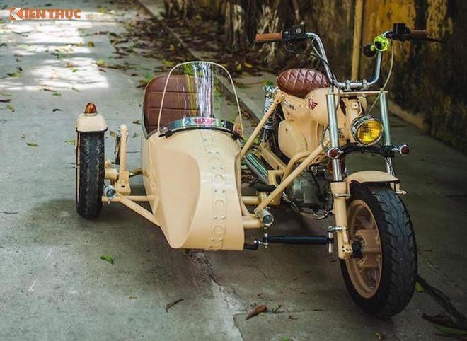 'Thuốc độc' Honda Super Cub độ xít đờ ca tại Hà Nội