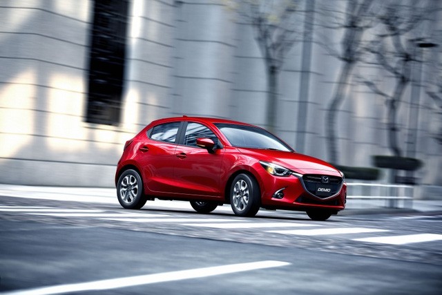 Tại Nhật Bản, xe Mazda2 có tên gọi là Demio