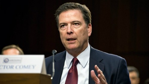 Giám đốc FBI James Comey. Ảnh: Francis Rivera