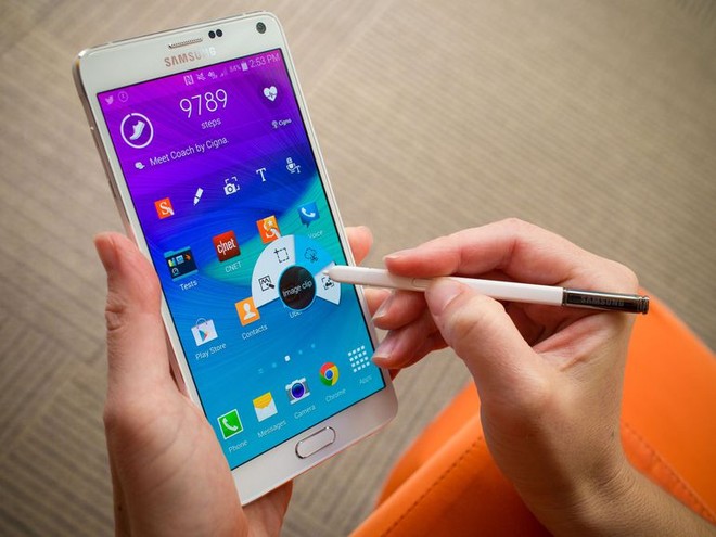 Samsung Galaxy Note 4.