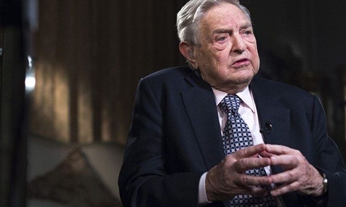 George Soros đã dự báo sai về thị trường chứng khoán sau tin Trump đắc cử. Ảnh: Bloomberg